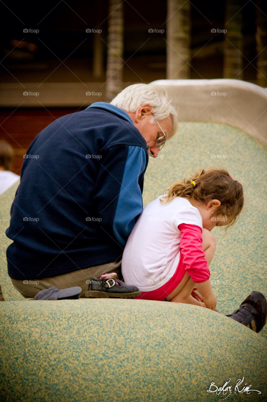 family love playground grandpa by laconic