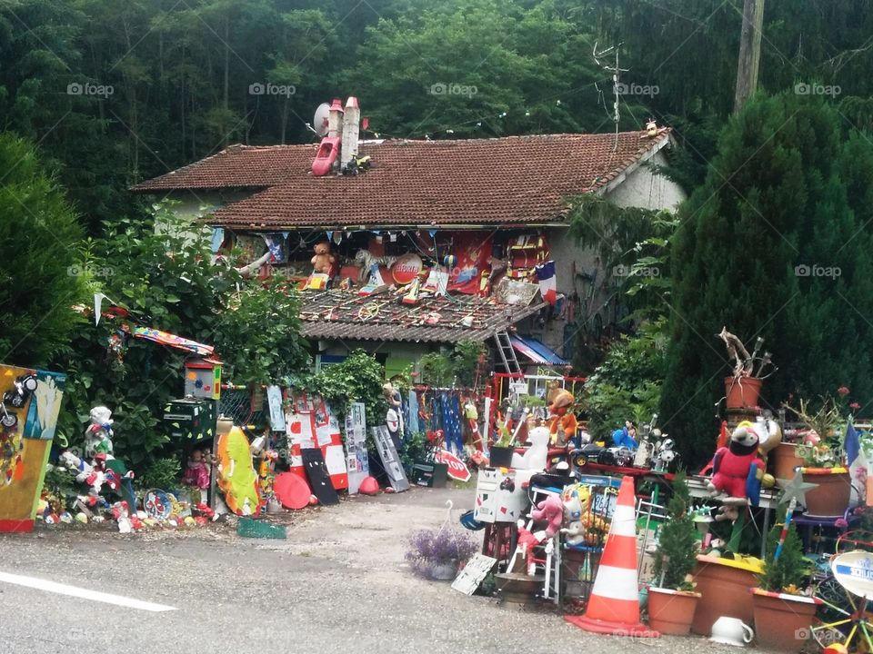 An house in Lens Lestang in France
