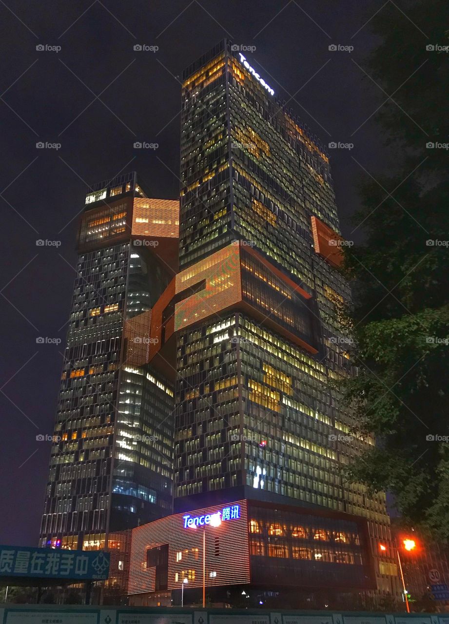 Shenzhen, Tencent Building
深圳