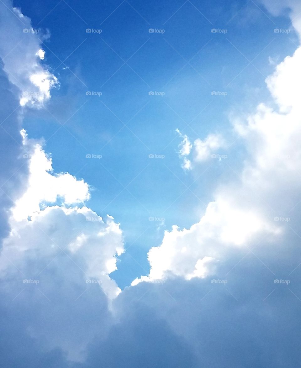 Crevasse in the Clouds