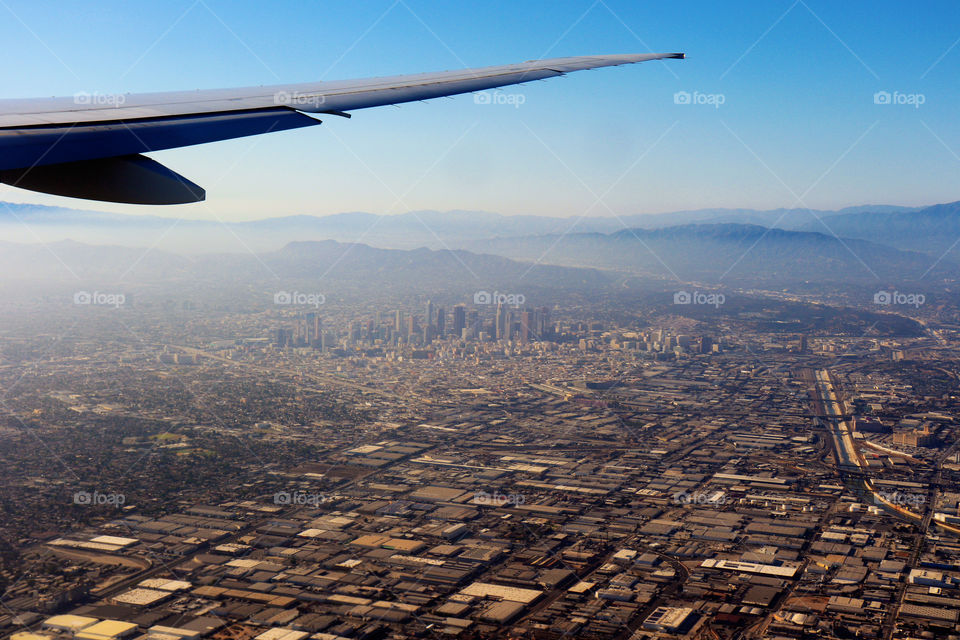 airplane view