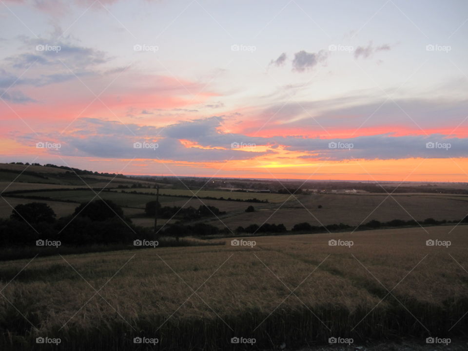 Countryside Sunset