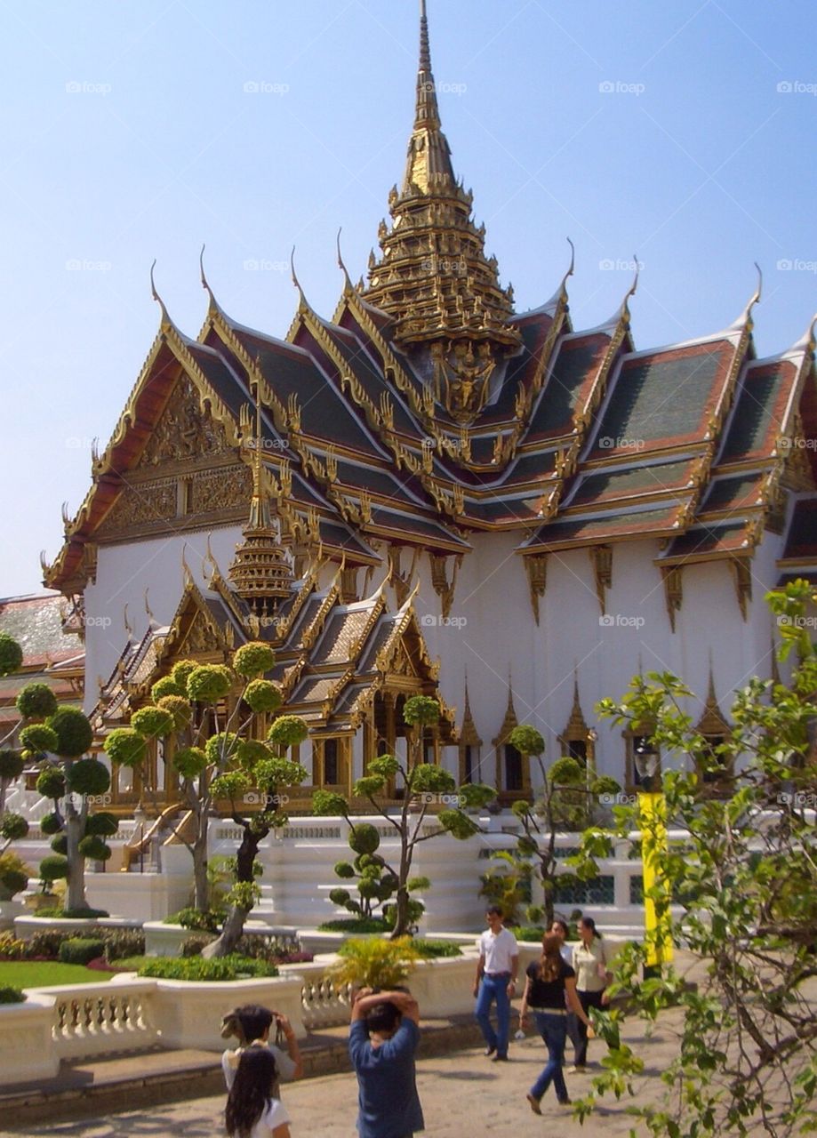 Royal palace. Bangkok . Royal palaces