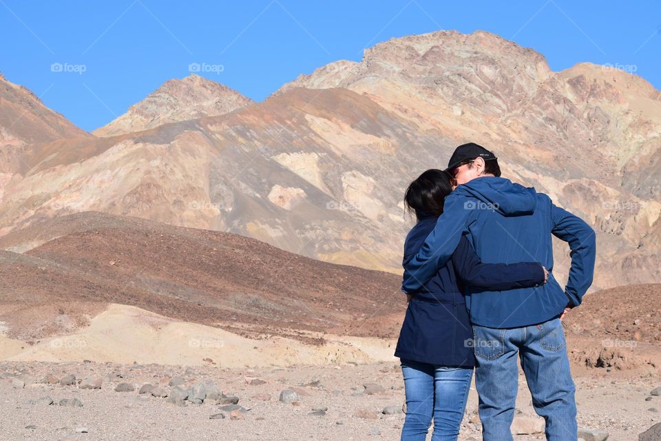 Couple kissing 