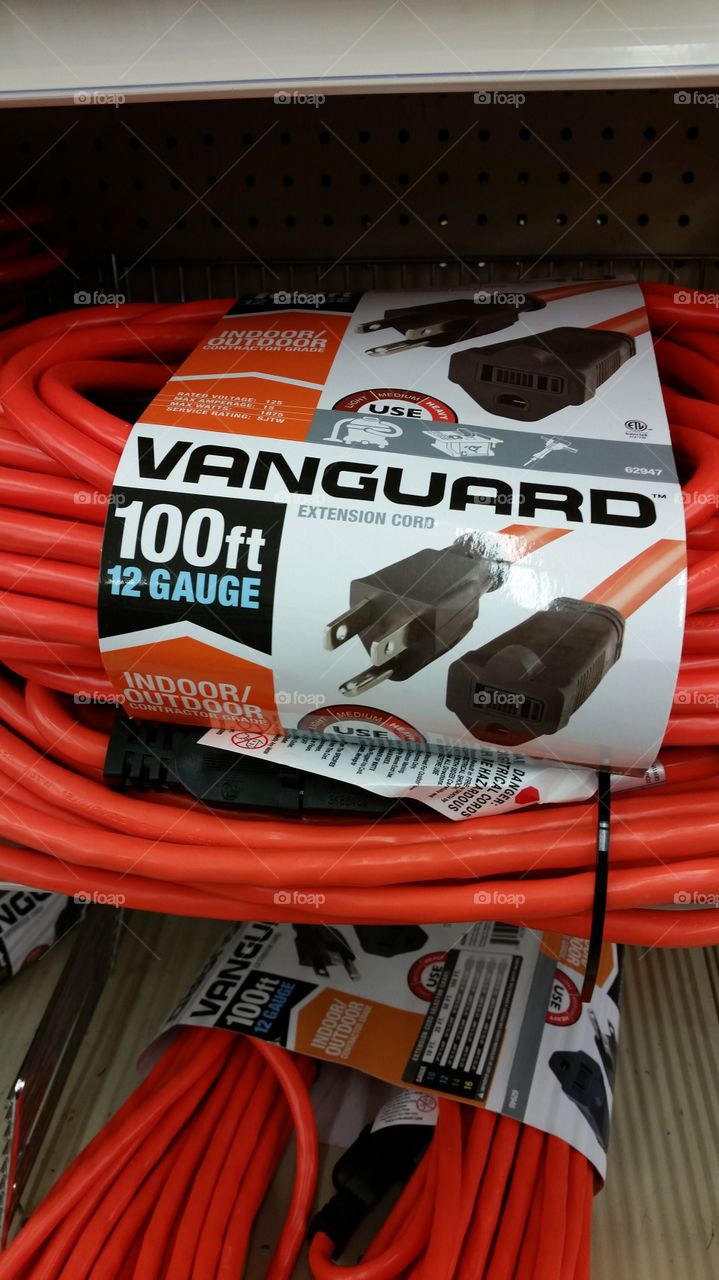 Vanguard power extention cord