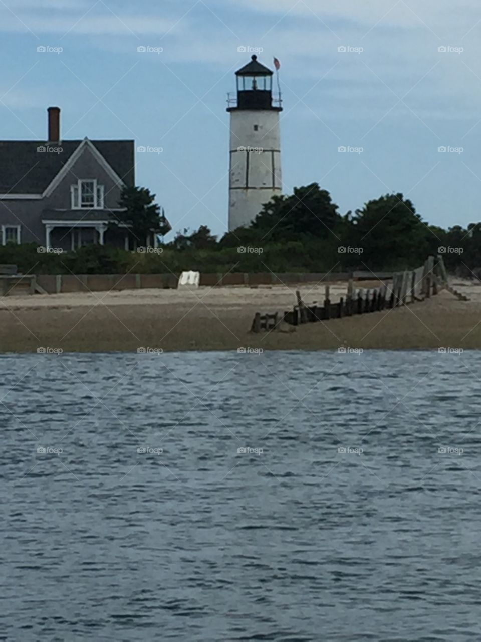 Water, Lighthouse, No Person, Outdoors, Seashore