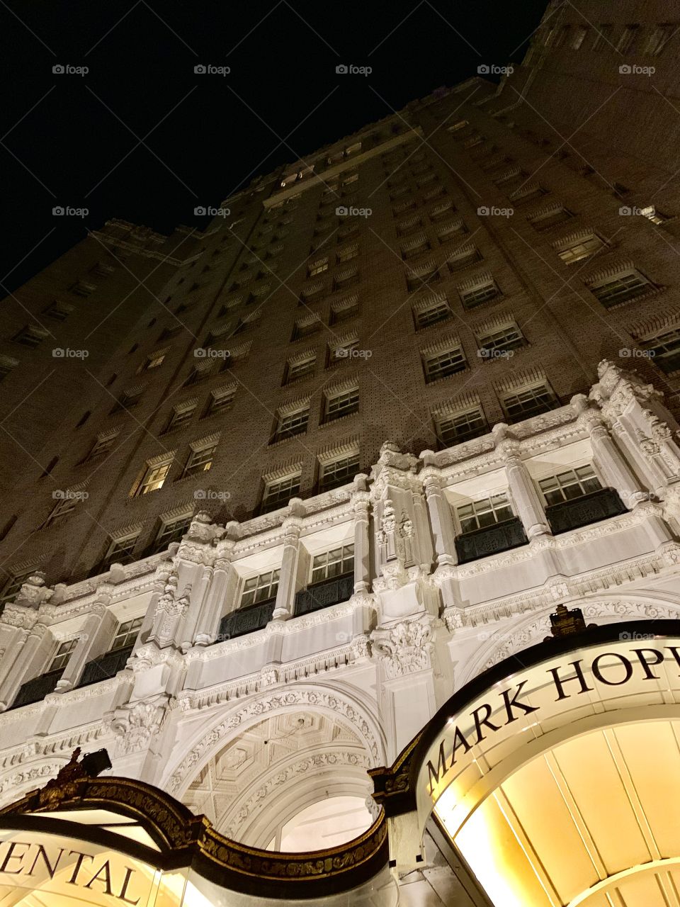 Outside the Mark Hopkins