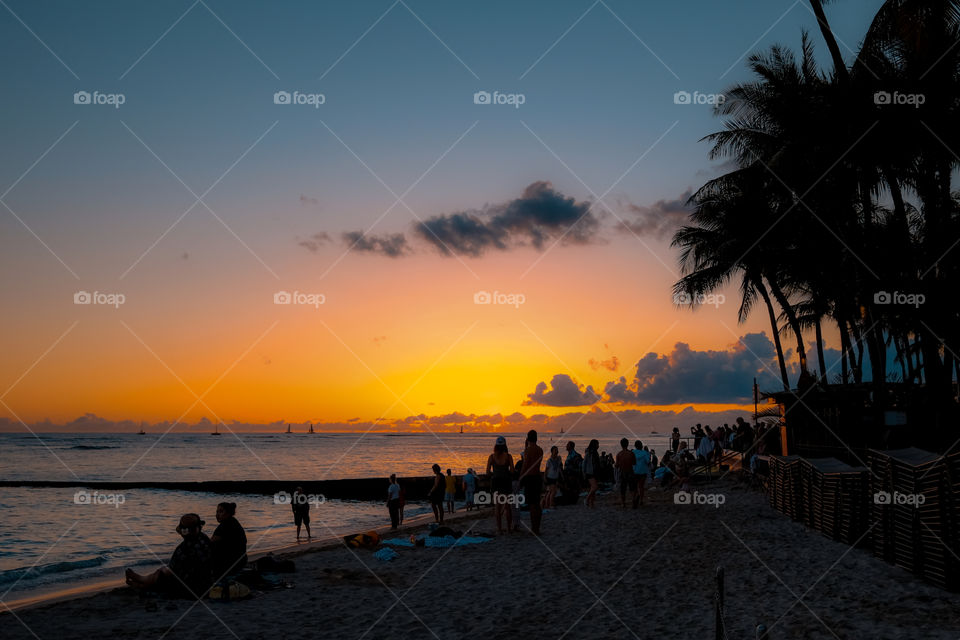 Beautiful end to a great day.  Amazing sunset