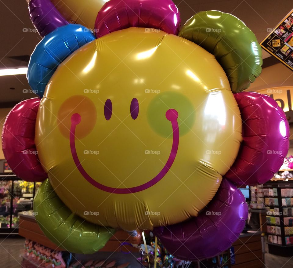 Smiling balloon