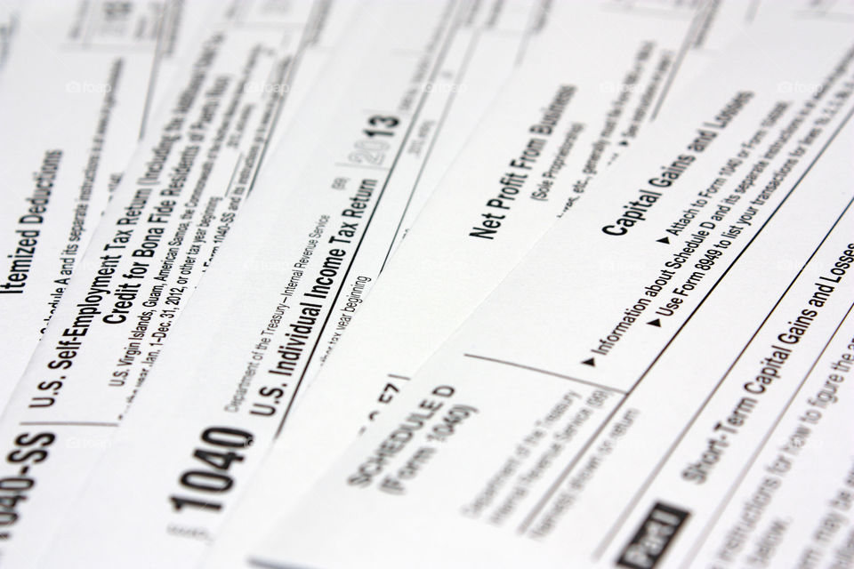 income tax return forms