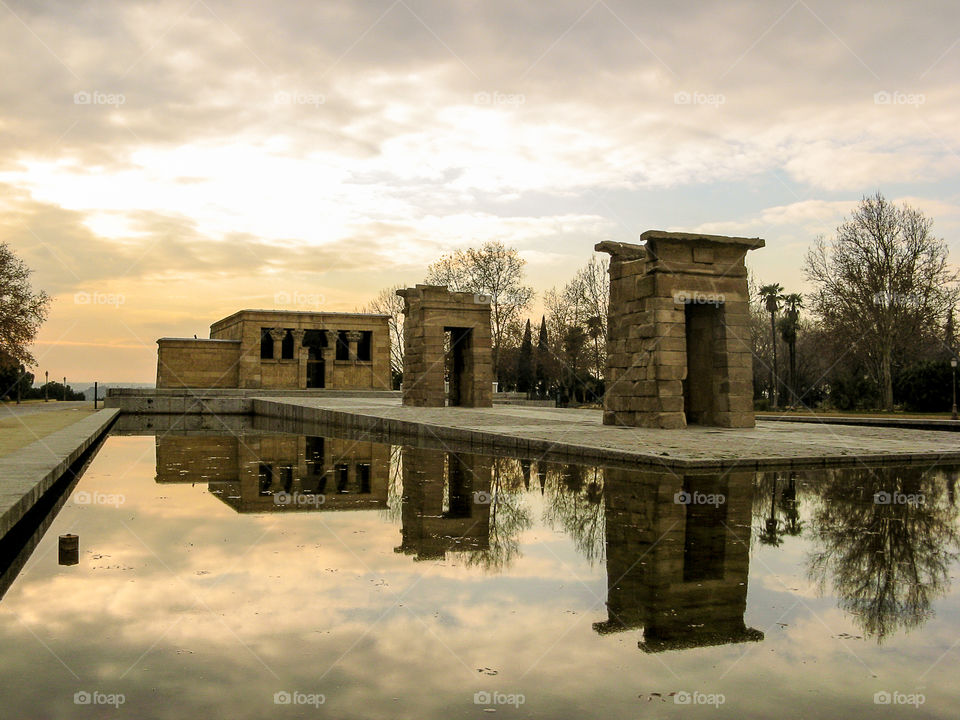 Debod temple