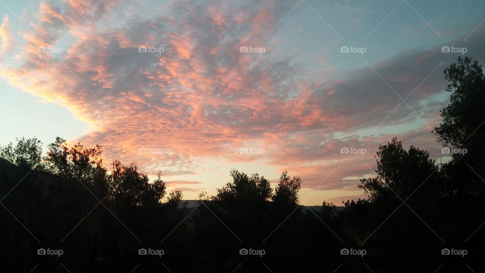 Sunset, Dawn, No Person, Evening, Landscape