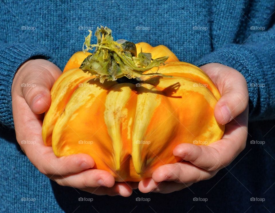 Funny looking pumpkin