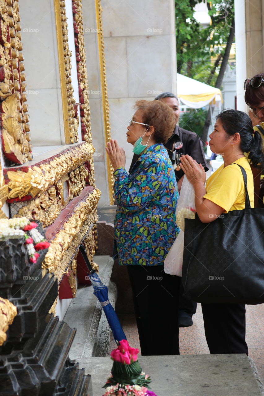 La religion es lo mas fuerte en Tailandia