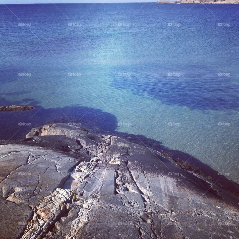 Nordkoster beach and cliffs