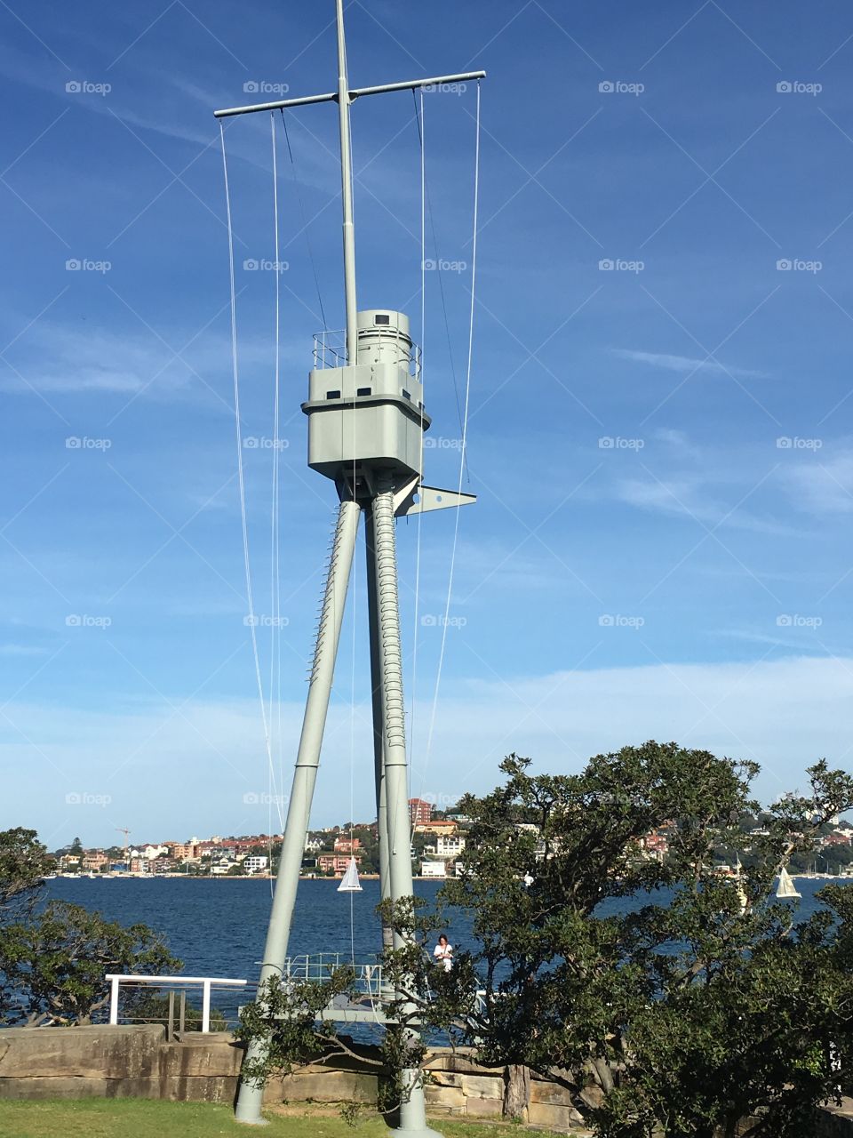 Bradley's Head - HMAS Sydney mast