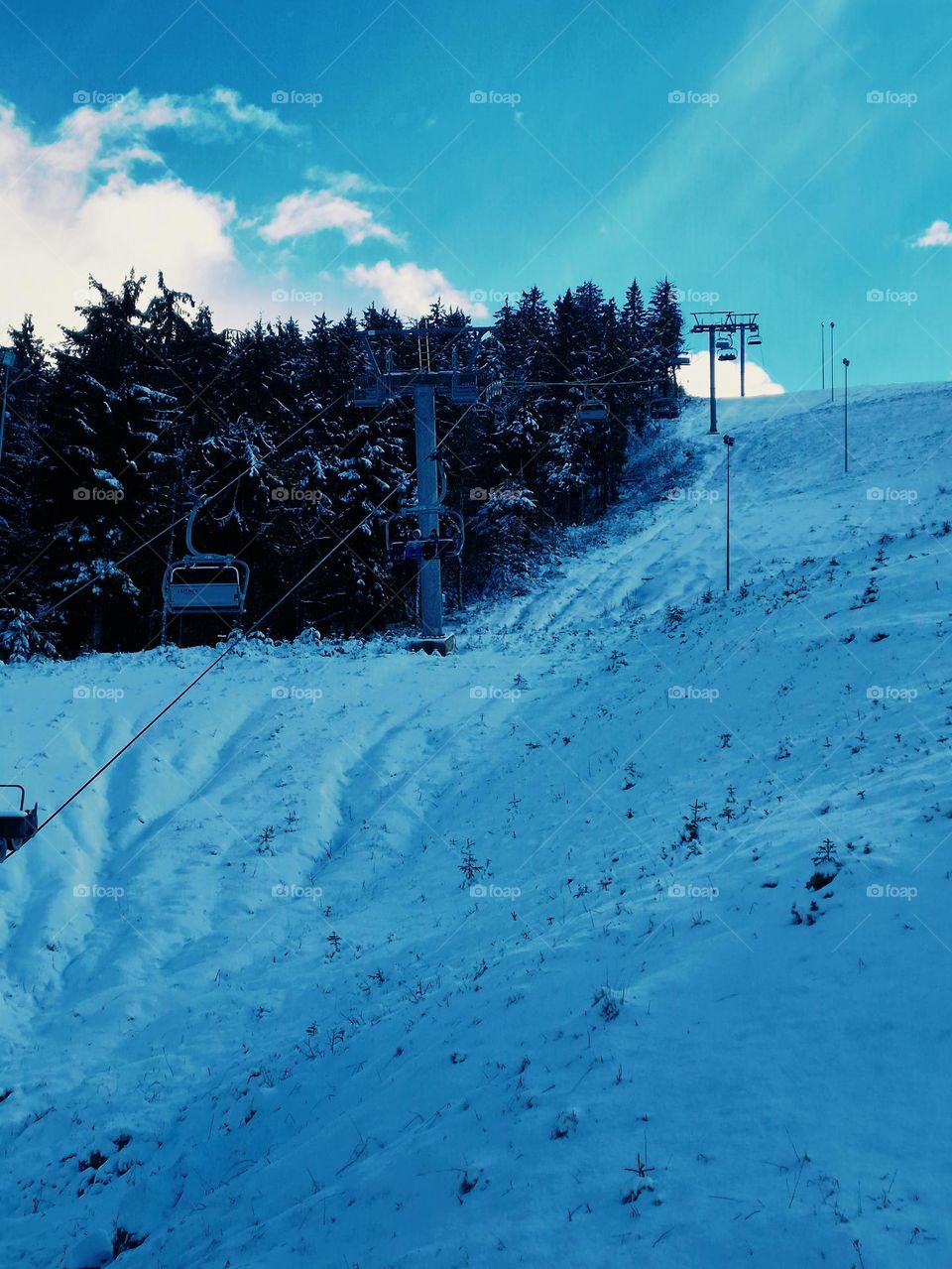 winter season on the Apuseni mountains