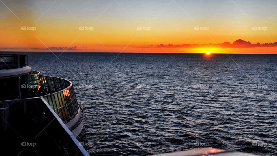 travel sunset cozumel by rajx7