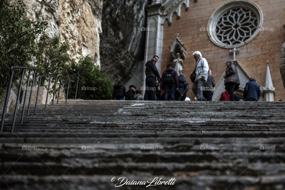 Santuario della madonna della corona
Sanctuary of the Madonna of the crown