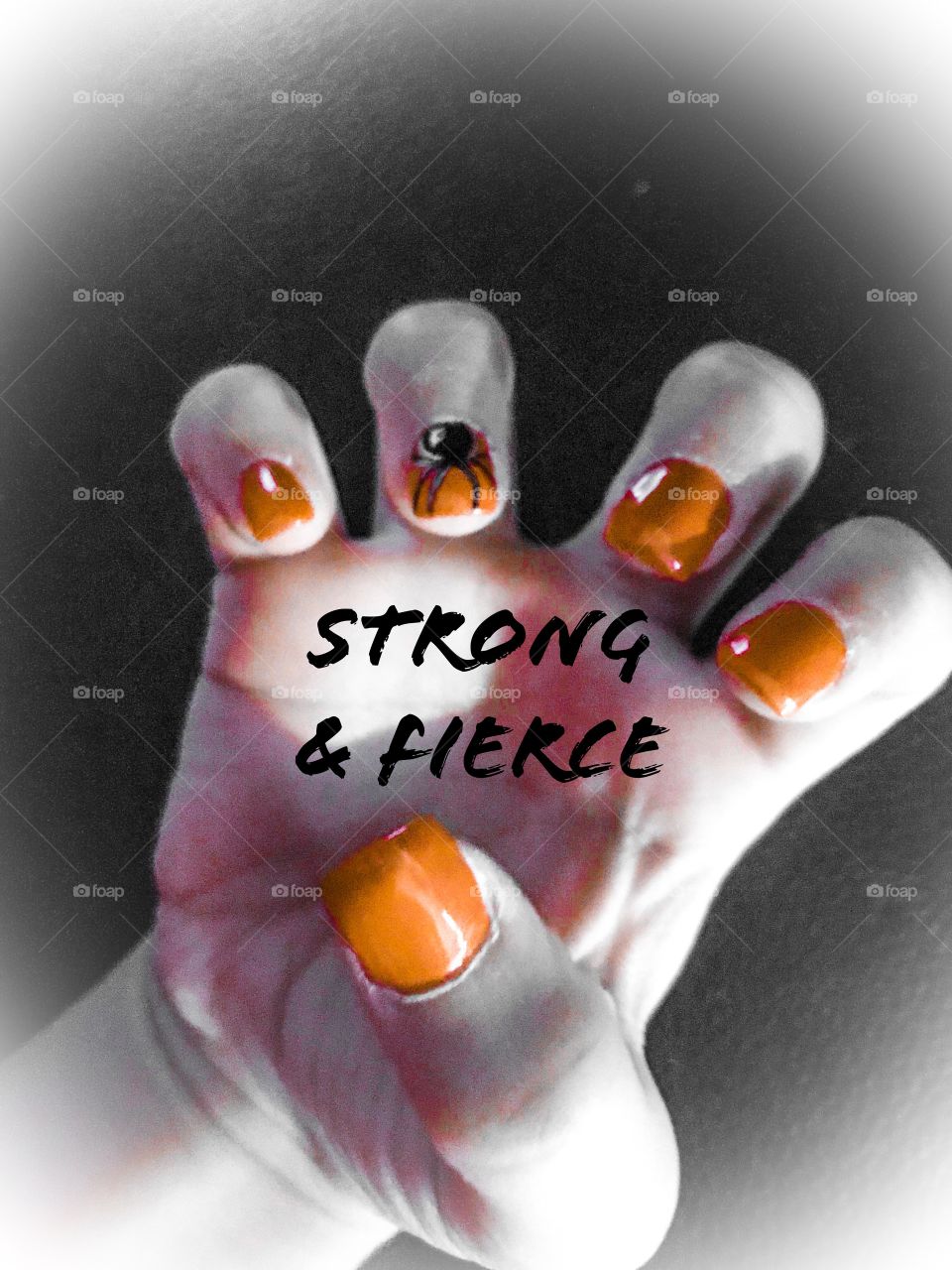 Nails ( strong and fierce) 