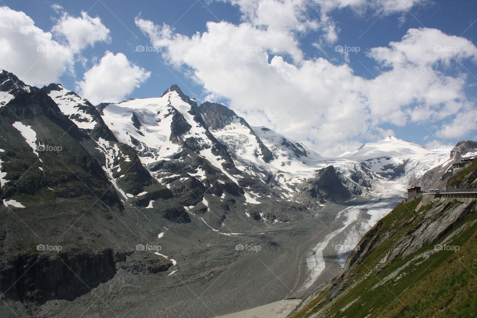 Winter mountain landscapes