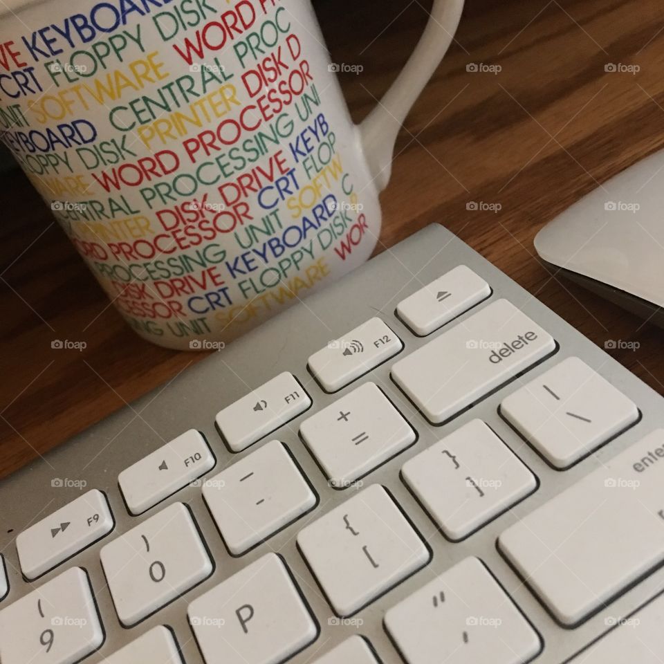 Turn on computer & have cup of coffee!☕️