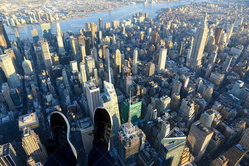 Sky high over my recent trip to New York City 