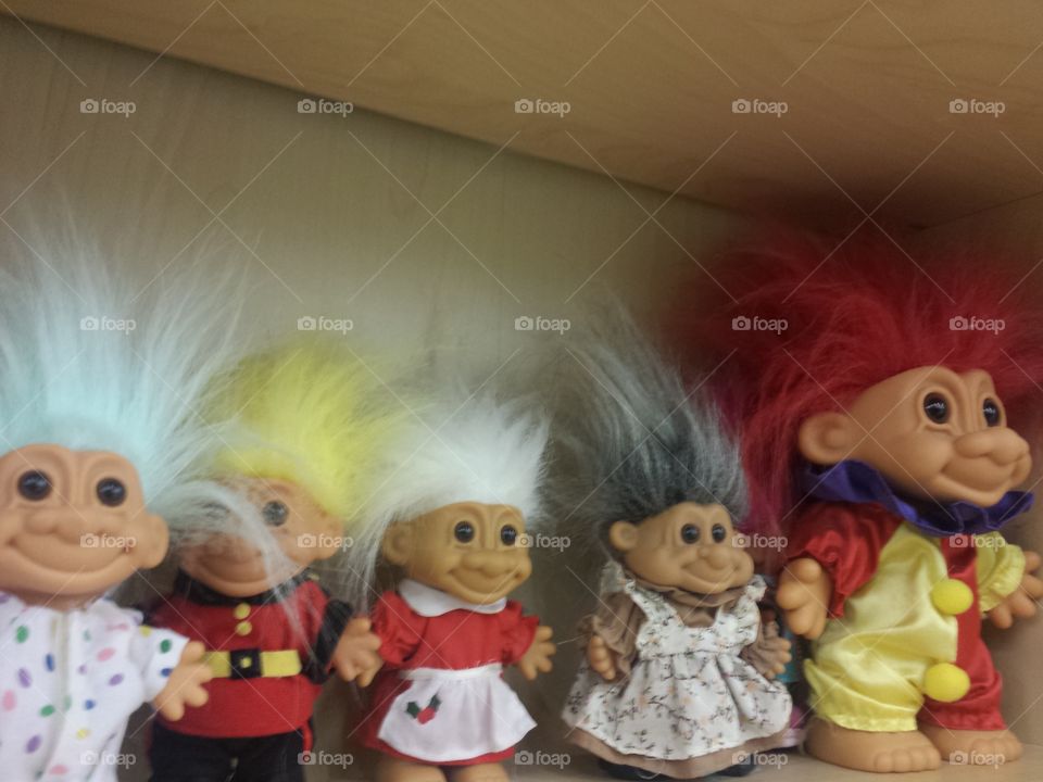 Scary Troll Dolls