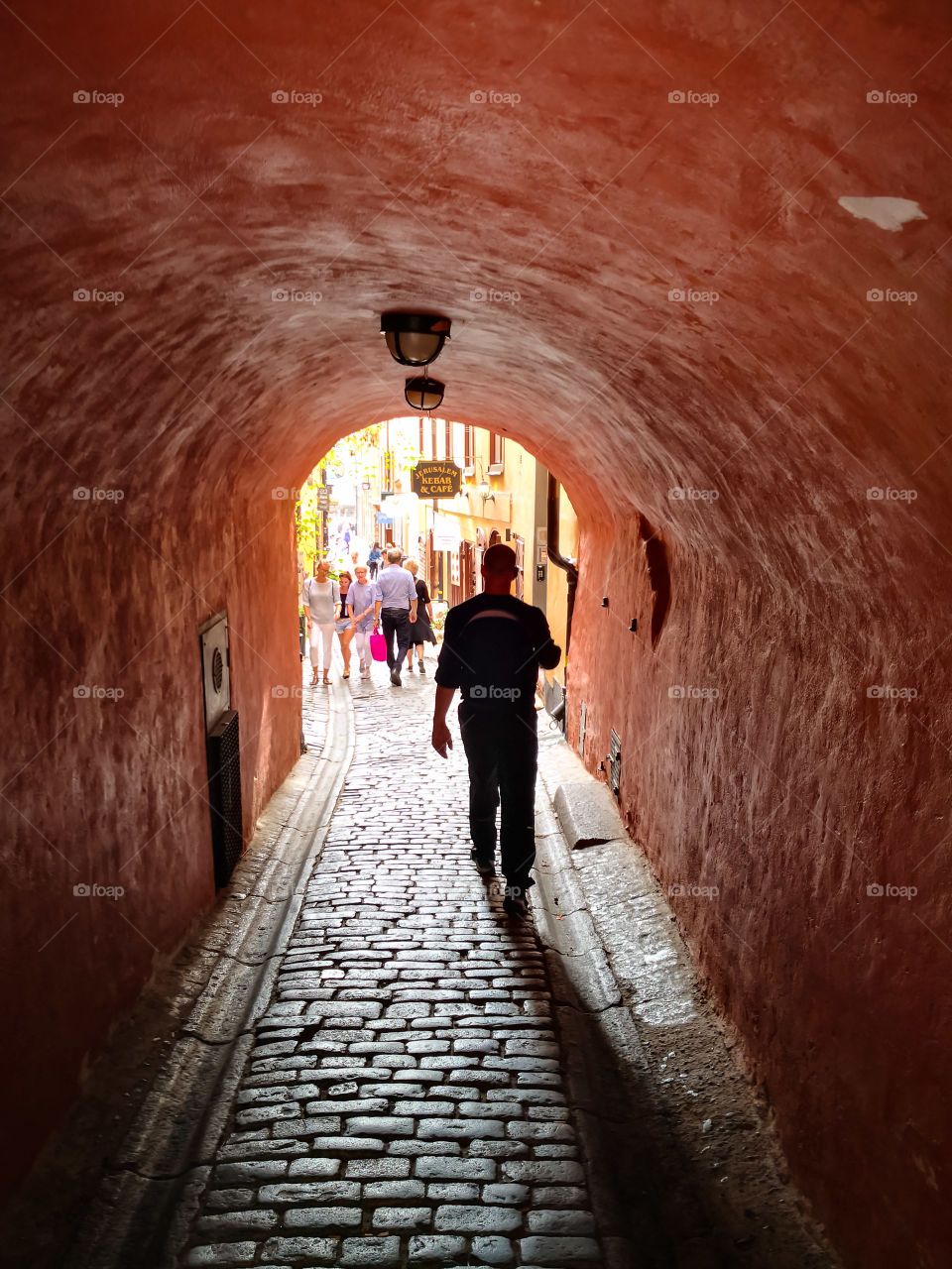 Tunnel. Tiny tunnel.