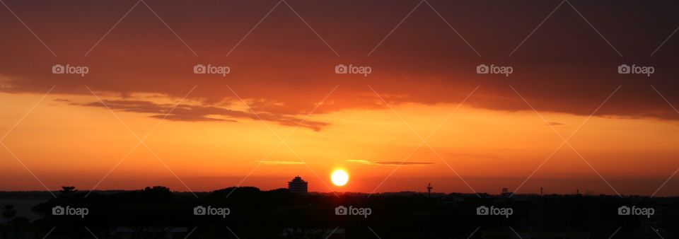 Sunset Terracina