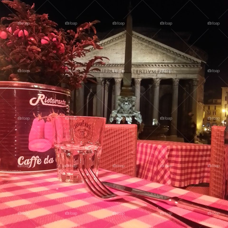Dinner at the Pantheon