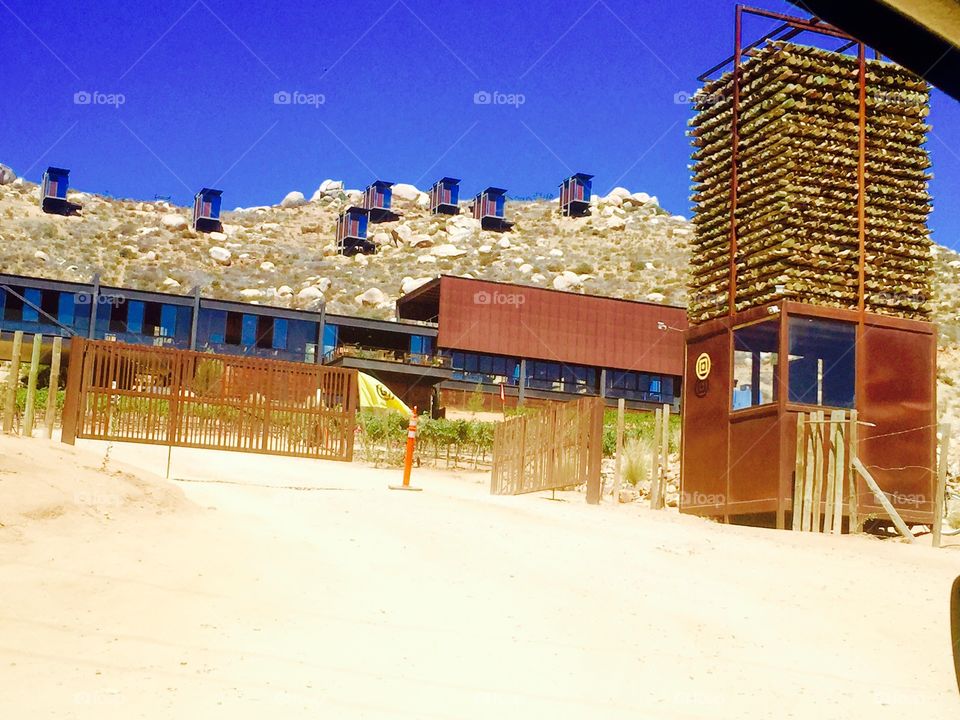 Hotel valle de Guadalupe