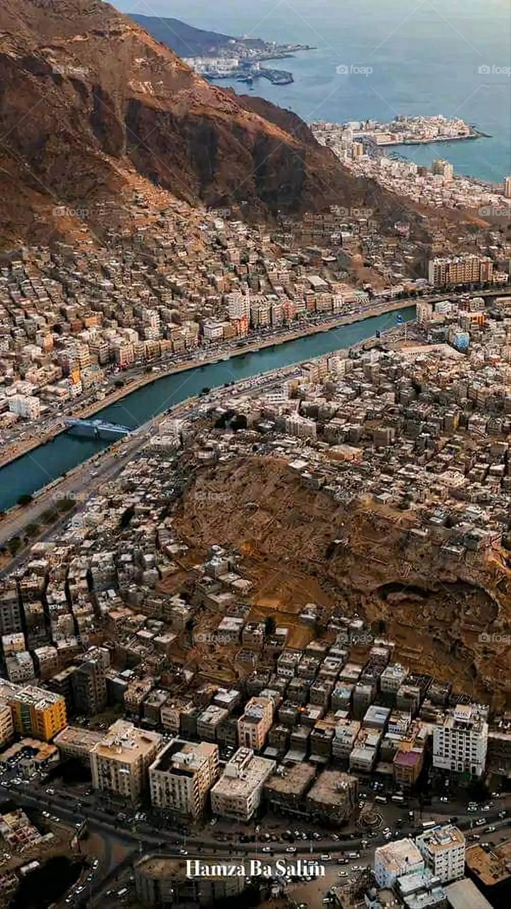 Glory be to God, the magnificent and picturesque view and the natural green trees are a view that is nothing more wonderful than it