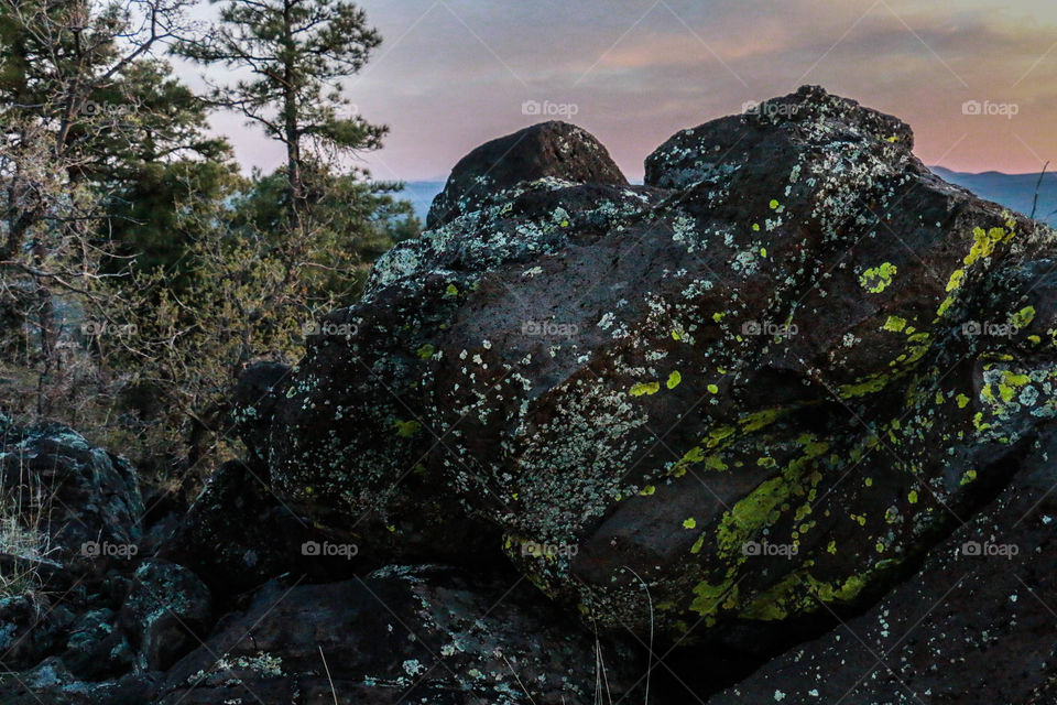 Arizona’s beautiful rocks at sunrise 