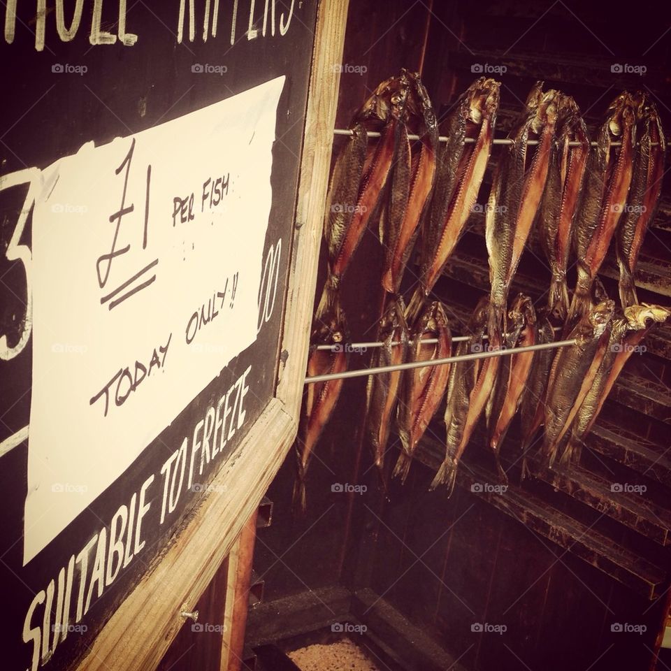 £1 smoked fish