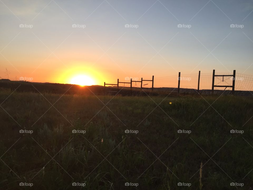 Sunset, Landscape, Dawn, Sun, Light