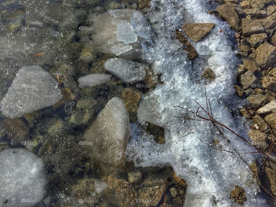 Stones and ice