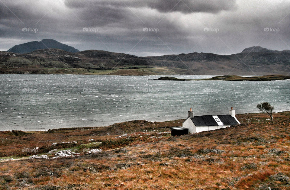 stormy weather in the highlands scotland storm remote by pandahat