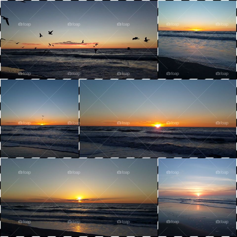 dawn over the Atlantic