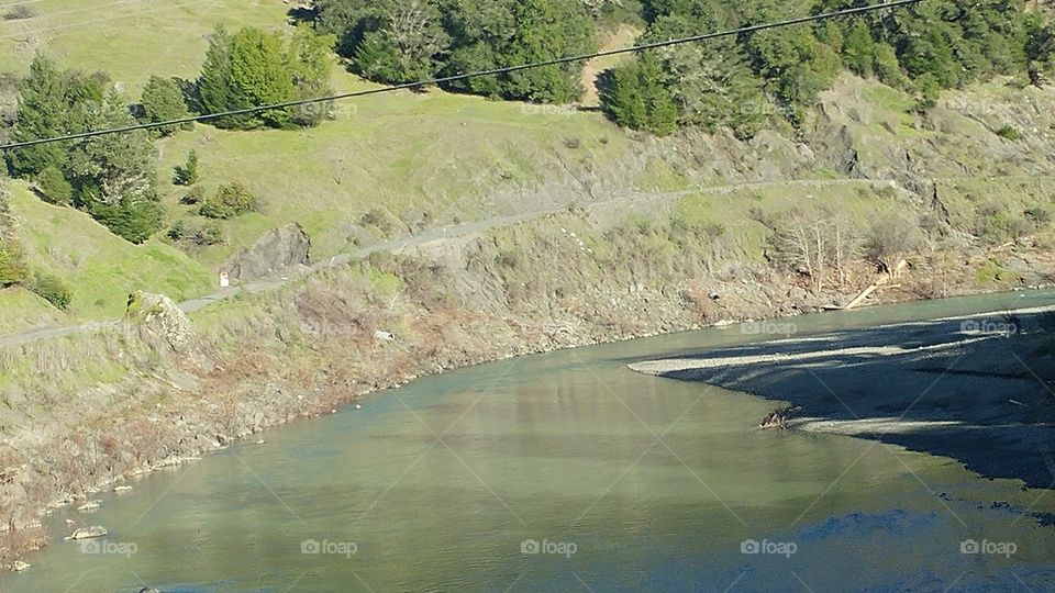 River in California