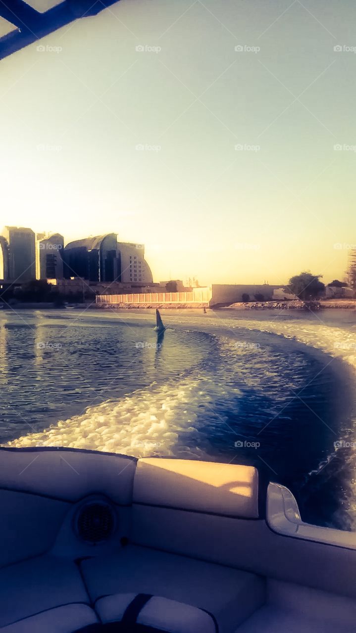 Yacht ride in Abu Dhabi