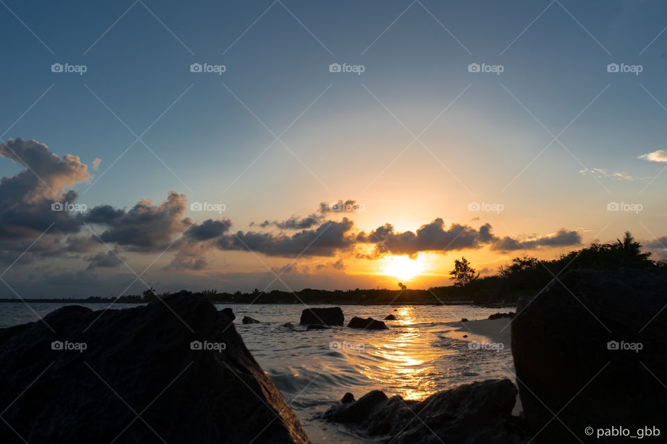 Caribbean sunset 🌅 