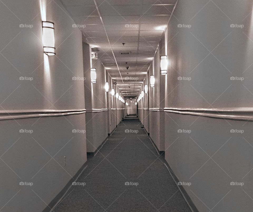 Abstract Hallway