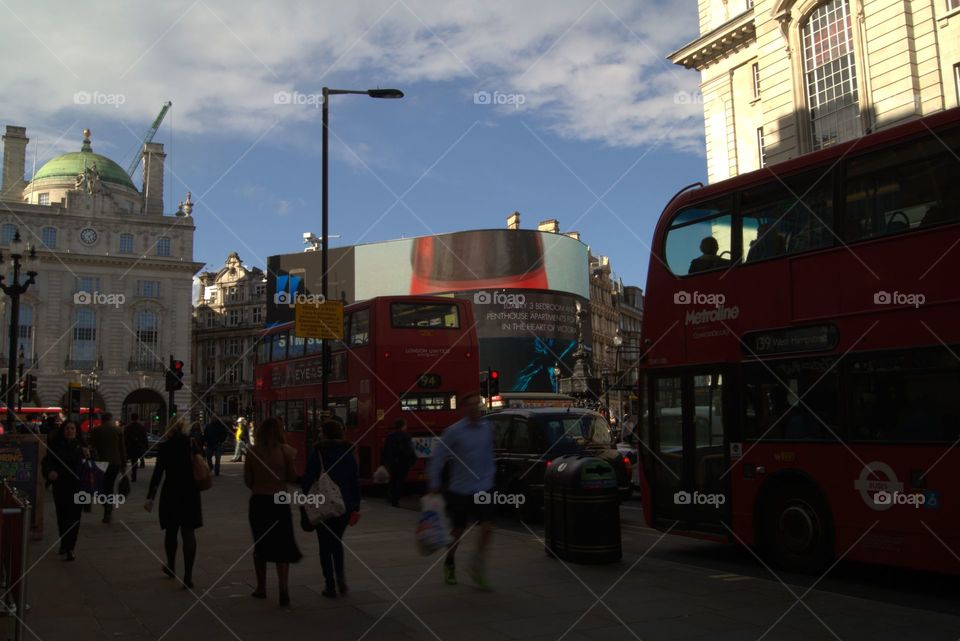 Walking in London