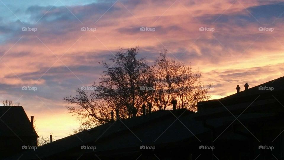 Sunset in Colorado