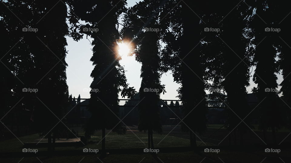 Backlight in Yogyakarta State University