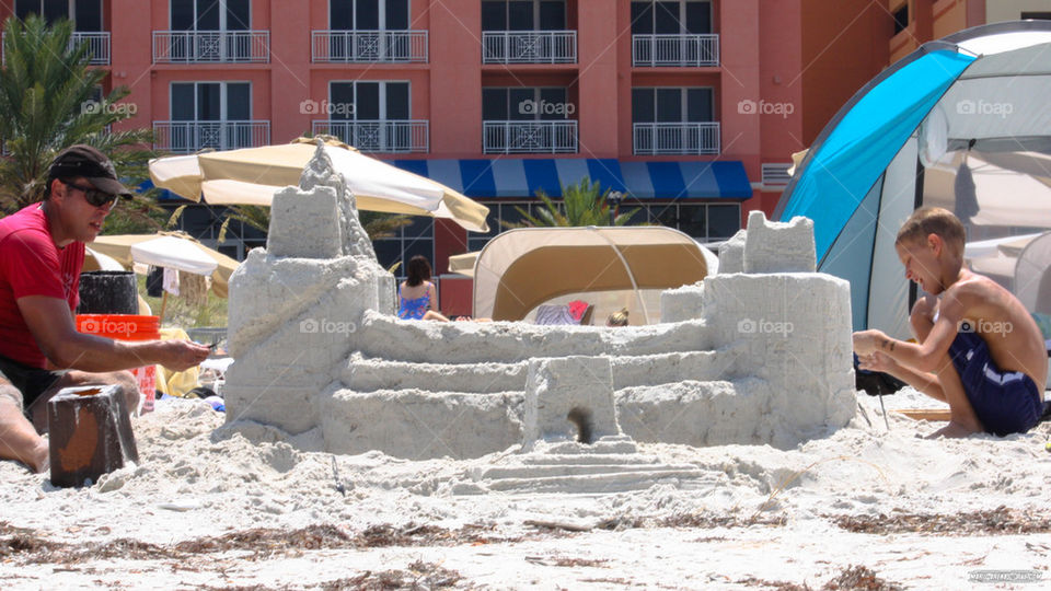 White Sand Castle