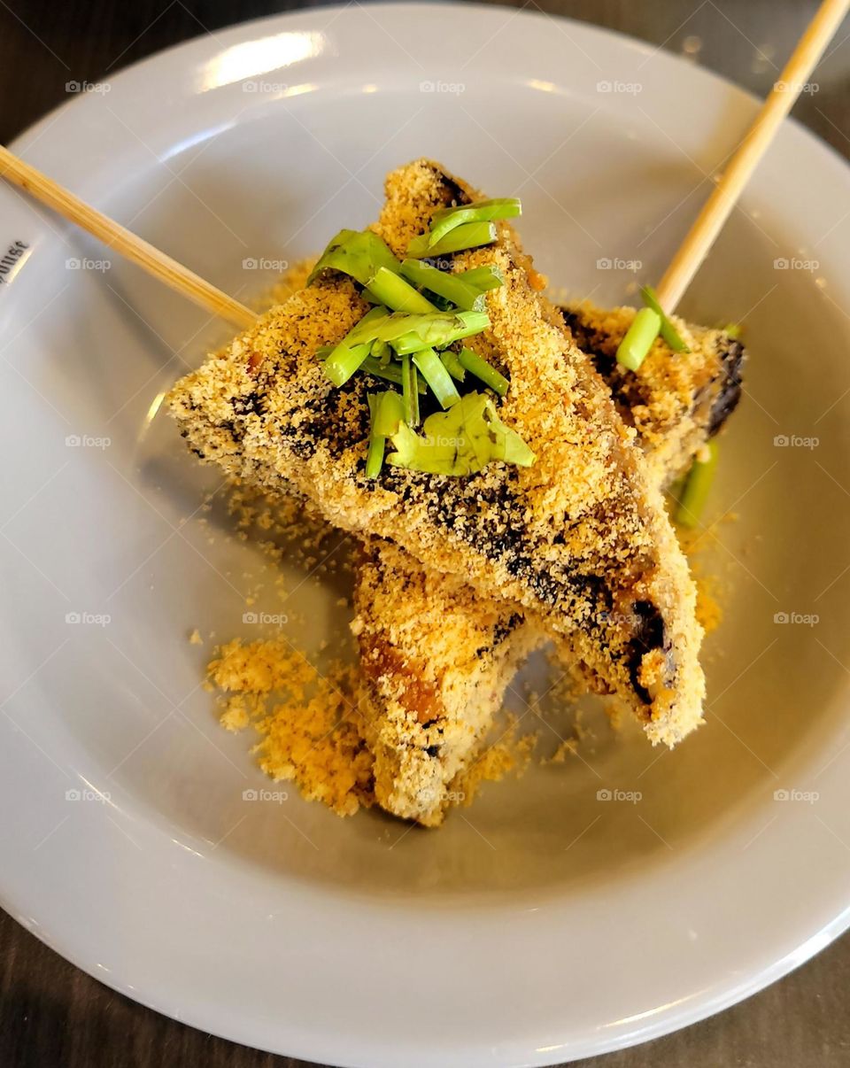 Delicious sweet cake desert