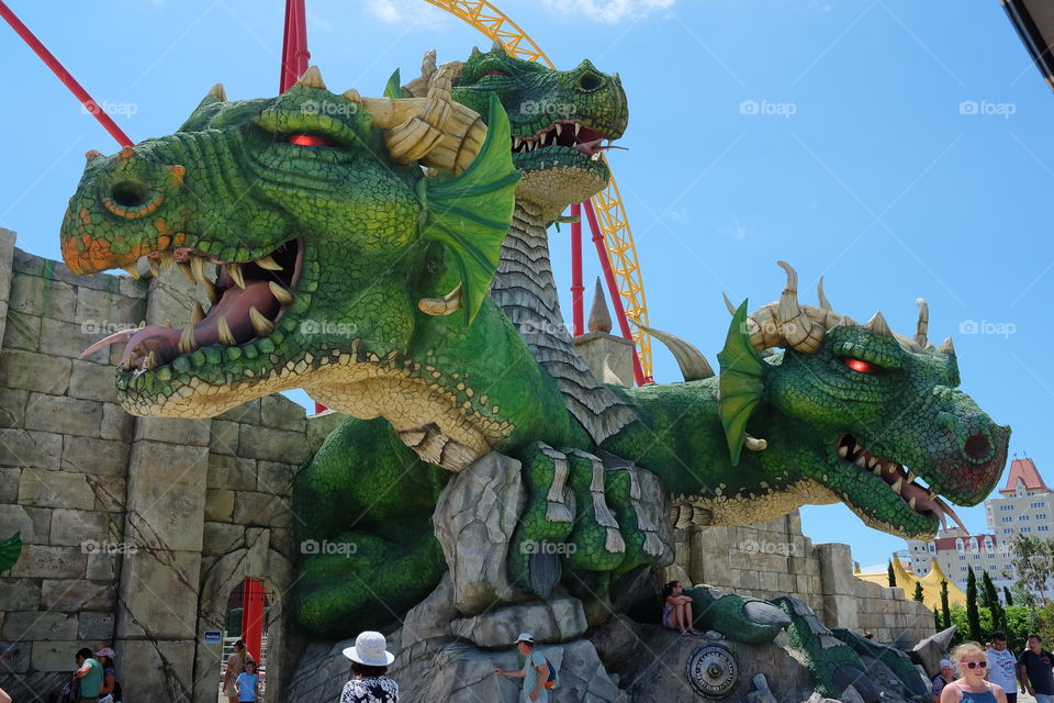 Dragon on the park