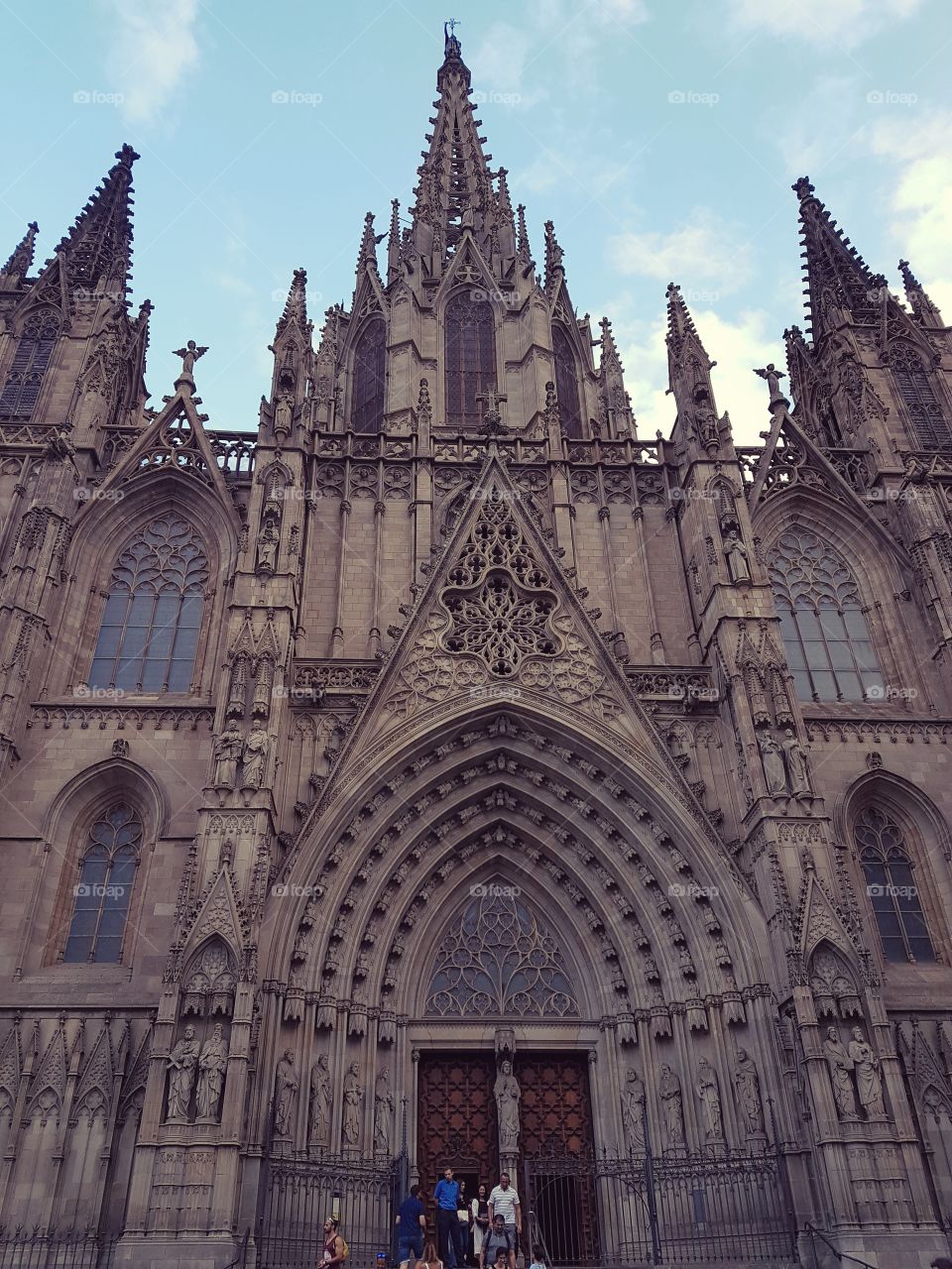 cathédrale cathedral Barcelona spain